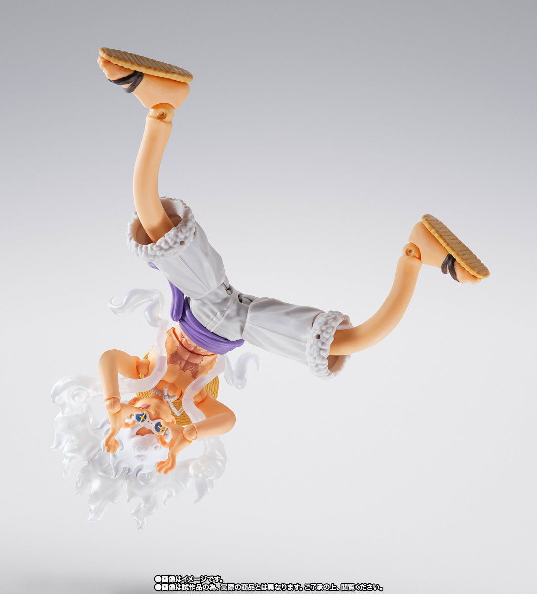 S.H.Figuarts One Piece: Monkey D. Luffy - Gear5 Future Island Egghead - (Premium Bandai Exclusive) Action Figure