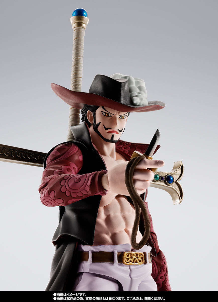 S.H.Figuarts One Piece: Dracule Mihawk - Hawkeye - (Premium Bandai Exclusive) Action Figure