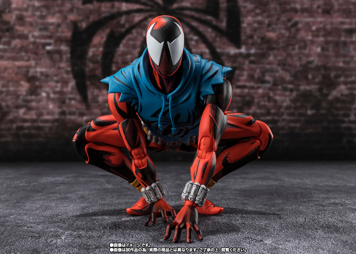 S.H.Figuarts Spider-Man: Across the Spider-Verse: Scarlet-Spider Action Figure