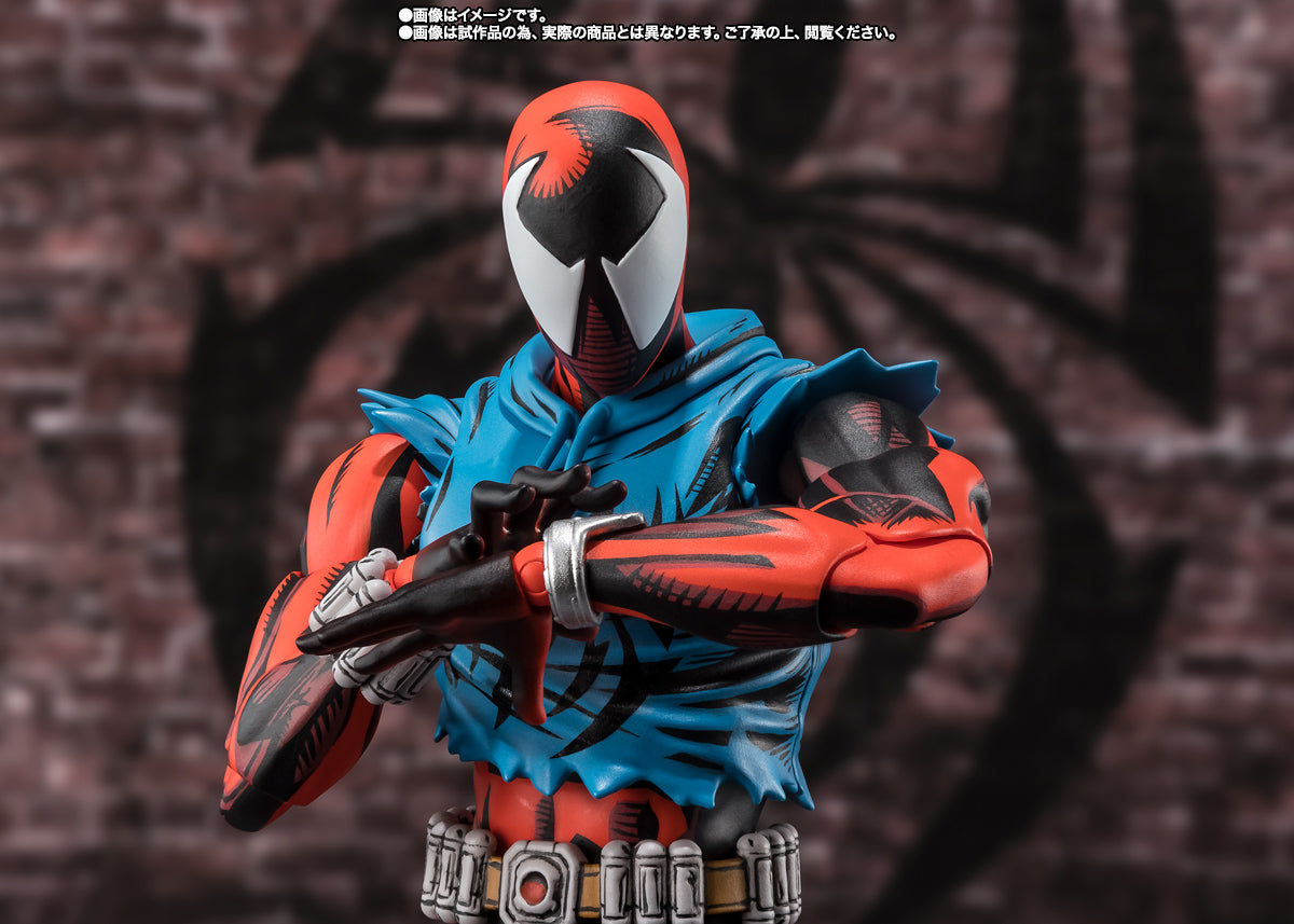 S.H.Figuarts Spider-Man: Across the Spider-Verse: Scarlet-Spider Action Figure