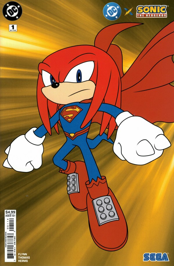 DC X Sonic The Hedgehog #1 (Of 5) 4th Print