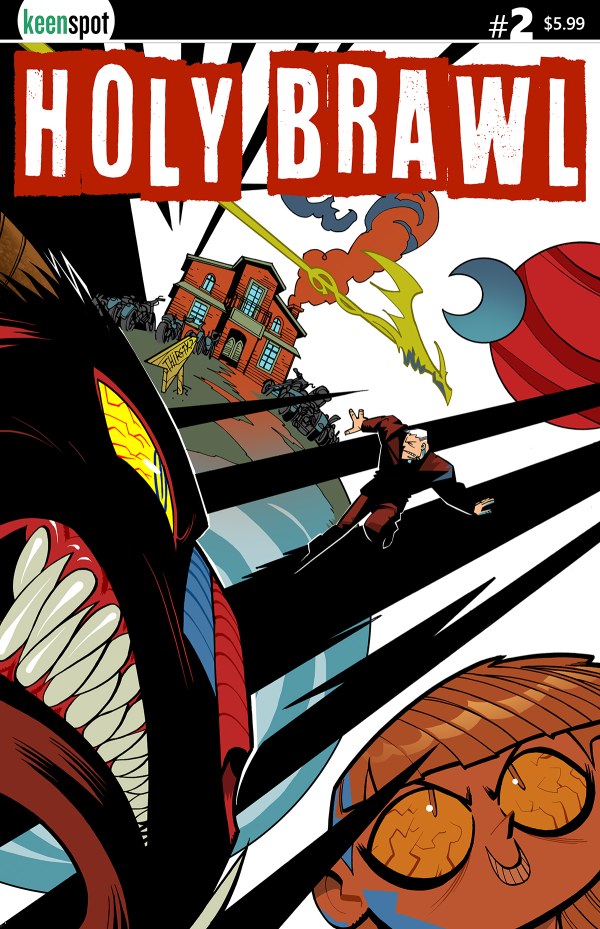Holy Brawl #2 Cover B Áthila Fabbio Foil Variant