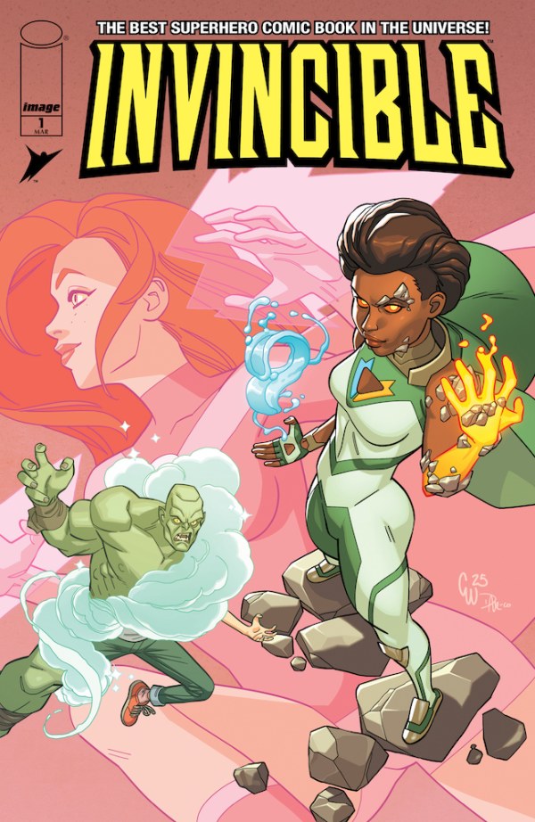 Invincible VS PS5 Lunar Exclusive w/ Invincible #1 Reprint Variant 1st Appearance (Mature)