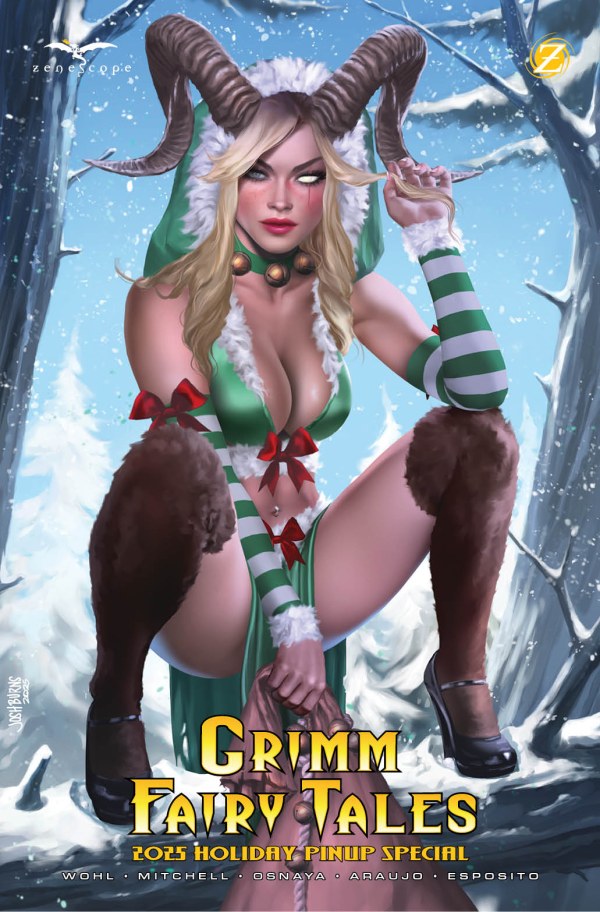 Grimm Fairy Tales 2025 Holiday Pinup Special - Cover C - Josh Burns