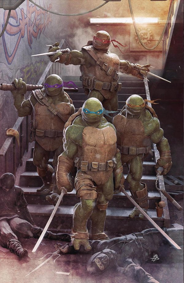 Teenage Mutant Ninja Turtles: The Armageddon Game #1 Infinite Order Barends Variant