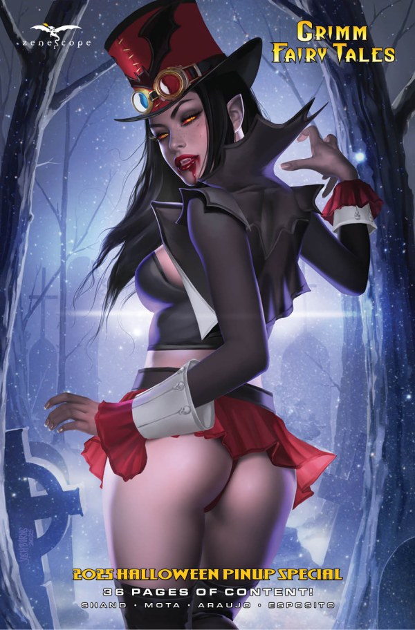 Grimm Fairy Tales 2025 Halloween Pinup Special - Cover C - Josh Burns