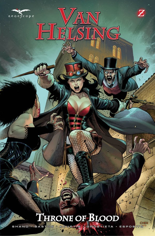 Van Helsing: Throne Of Blood - Cover A - Sean Chen