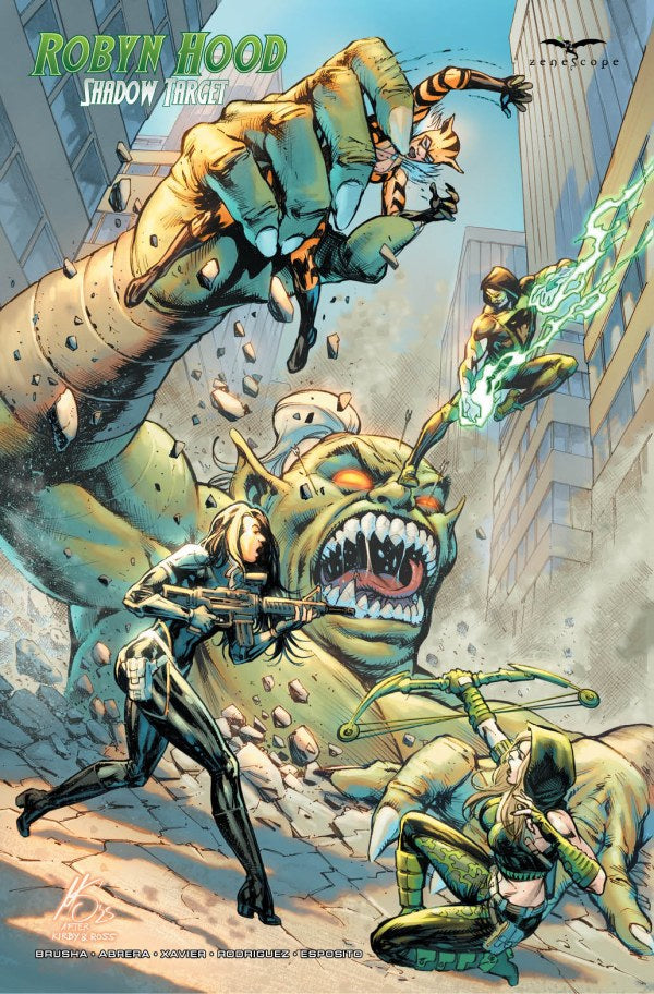 Robyn Hood: Shadow Target - Cover A - Marco Santucci