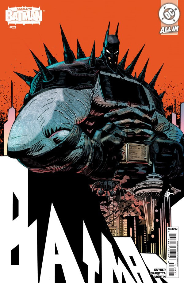 Absolute Batman #23 Cover F 1:25 Damion Scott Variant
