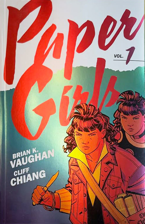Paper Girls Backpack Edition TPB Volume 01 Direct Market Exclusive Cliff Chiang Cover