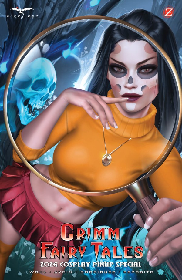 Grimm Fairy Tales: 2026 Cosplay Pin Up Special #1 Cover C Josh Burns Variant