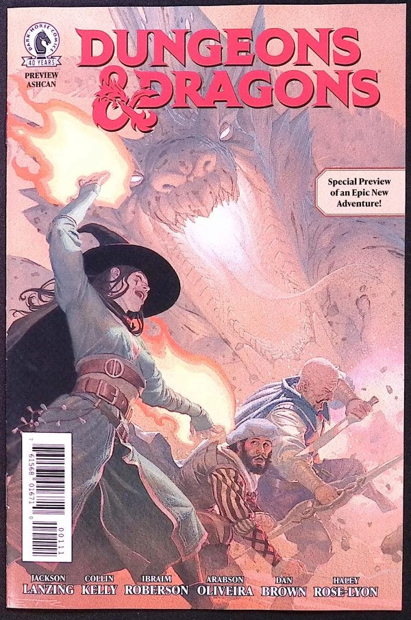 Dungeons & Dragons / Magic: The Gathering: Mage of Zhalfir Ashcan #1