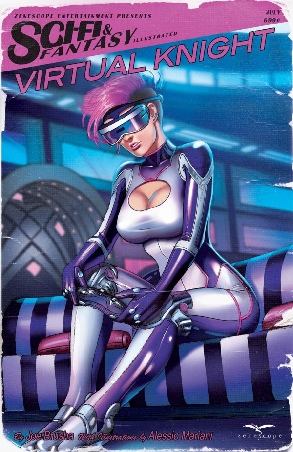Sci Fi & Fantasy Illustrated: Virtual Knight #1 Cover B Derlis Santacruz Variant