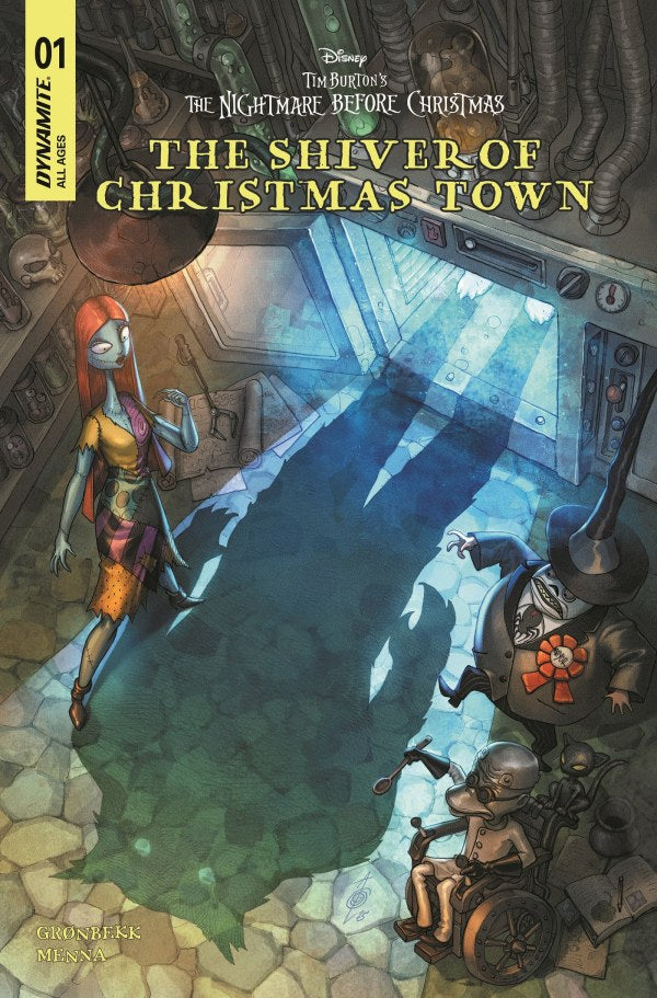 Tim Burtons The Nightmare Before Christmas The Shiver Of Christmas Town #1 Cover C Alan Quah Variant