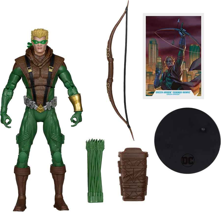 DC Multiverse Green Arrow (Connor Hawke) Gold Label 7in Action Figure McFarlane