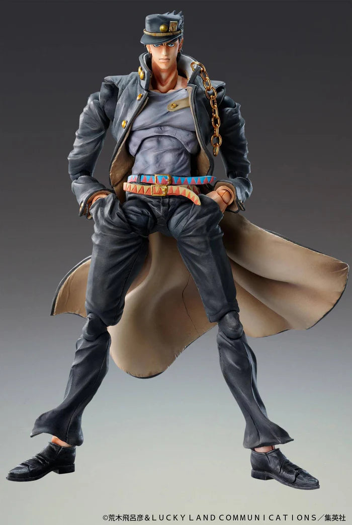 Medicos Super Action Statue: Jojo's Bizarre Adventure Jotaro Kujo (Ver. 1.5) Action Figure
