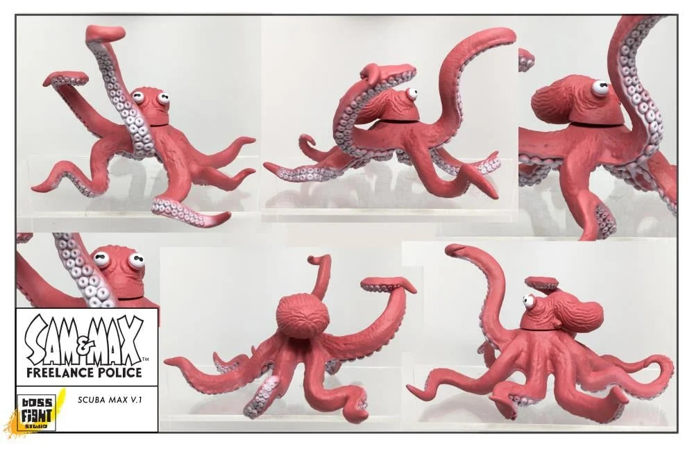 Sam & Max Series 2 Scuba Max Deluxe Action Figure Set