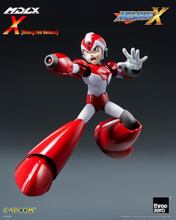 Mega Man X MDLX Mega Man (Rising Fire Edition) 1/12 Scale Action Figure