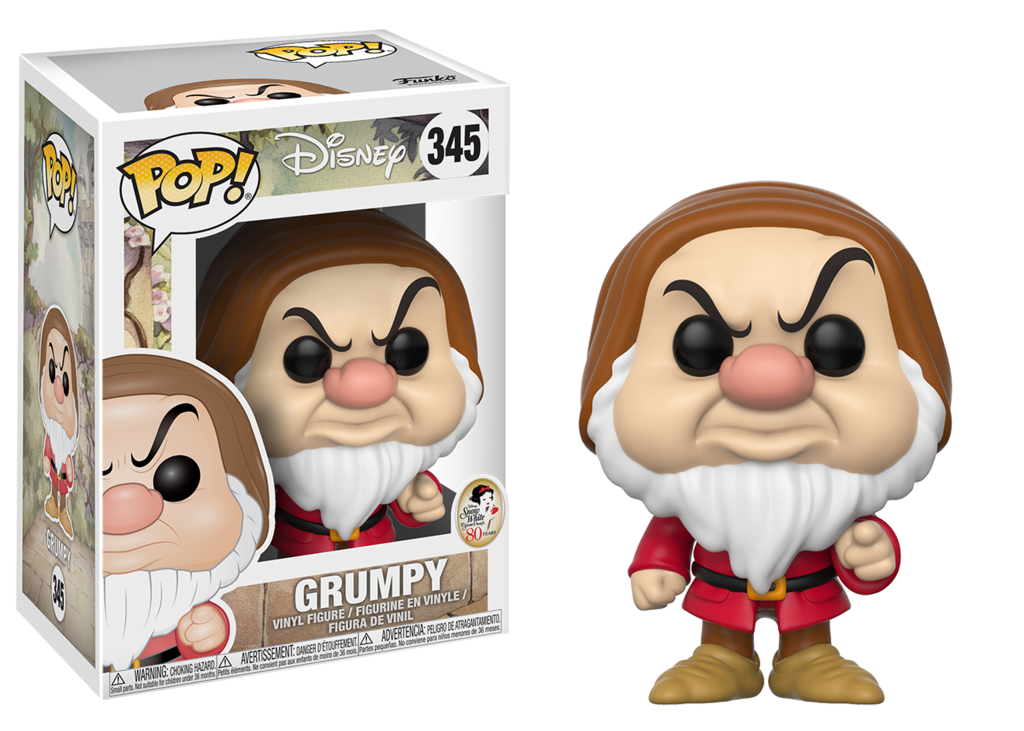 Pop Disney Snow White Grumpy Vinyl Figure