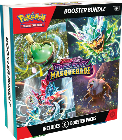 POKEMON - SCARLET AND VIOLET - TWILIGHT MASQUERADE - BOOSTER BUNDLE