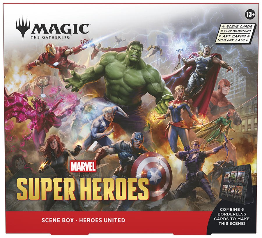MTG MARVEL SUPER HEROES SCENE BOXES