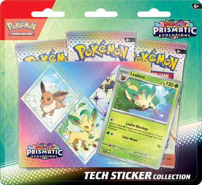 Pokemon - Scarlet & Violet - Prismatic Evolutions - Tech Sticker Collections