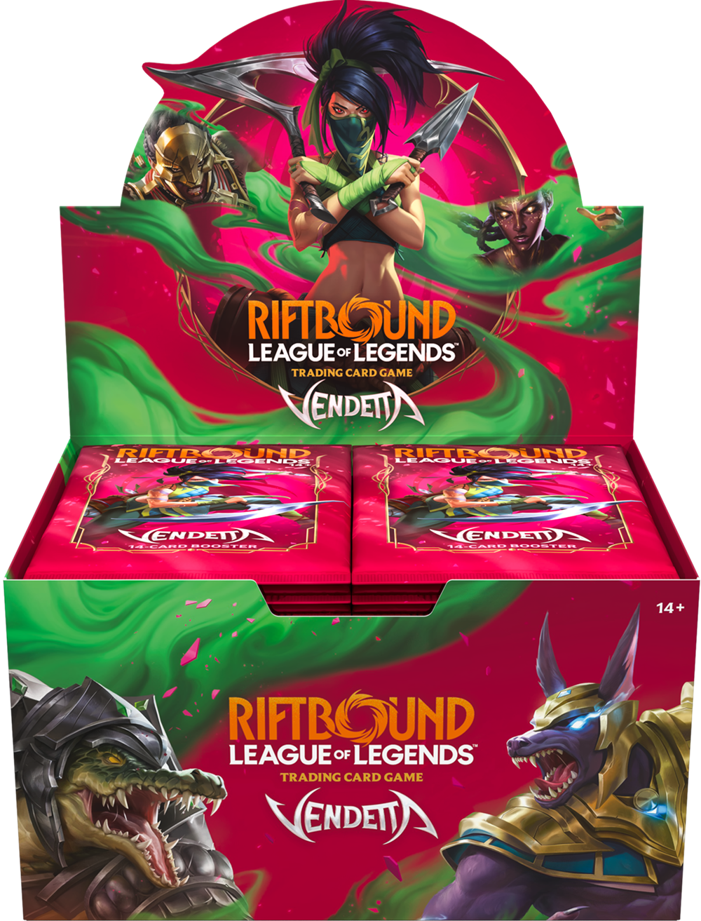 RIFTBOUND LEAGUE OF LEGENDS TCG VENDETTA BOOSTER DISPLAY (PRE-ORDER)