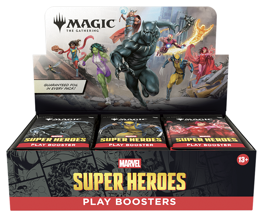 MTG MARVEL SUPER HEROES PLAY BOOSTER BOX