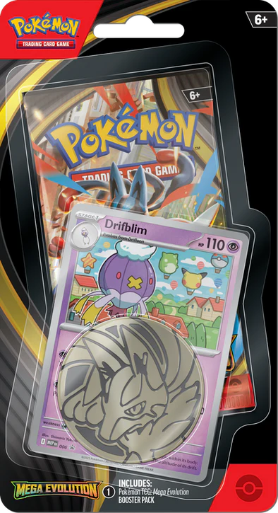 Pokemon - Mega Evolution - Base Set - Checklane Blisters