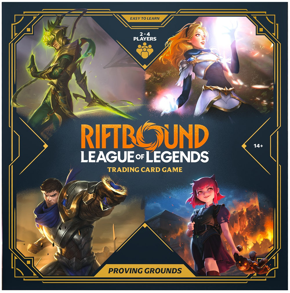 RIFTBOUND LEAGUE OF LEGENDS TCG PROVING GROUNDS BOX SET