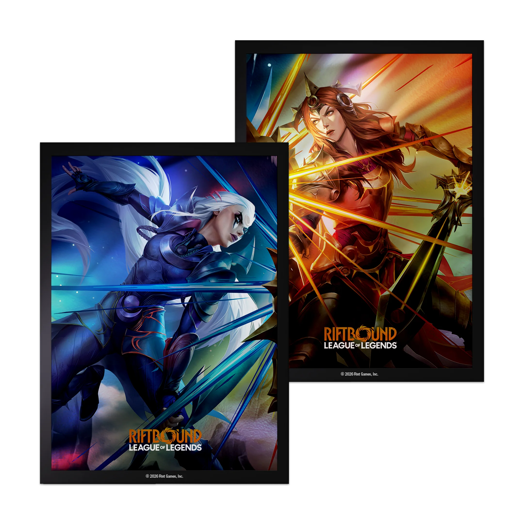 Riftbound TCG: Vendetta Art Sleeves - Diana vs Leona 100CT