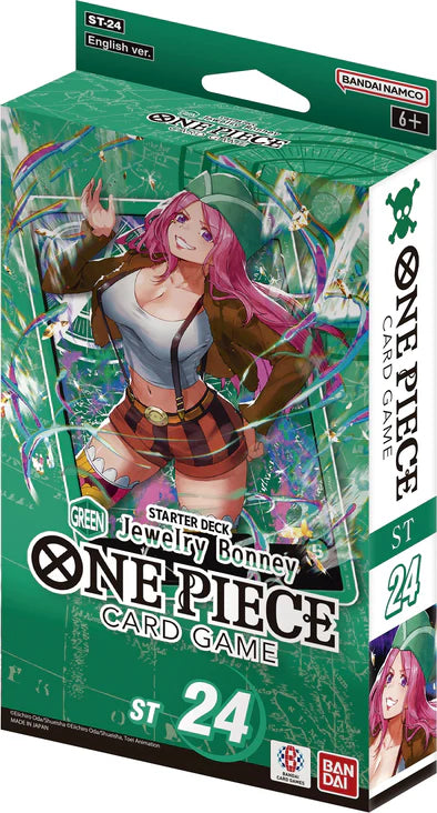 One Piece Card Game - Starter Deck - ST24 Green Jewelry Bonney