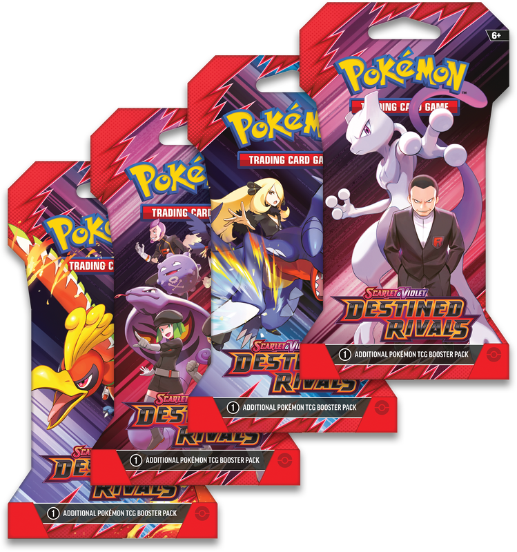 POKEMON SV10 DESTINED RIVALS SINGLE SLEEVED PACK