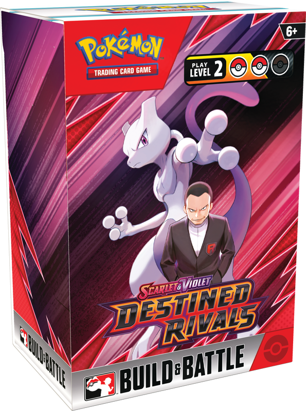 pokemon sv10 booster box POKEMON SV10 DESTINED RIVALS BUILD & BATTLE BOX