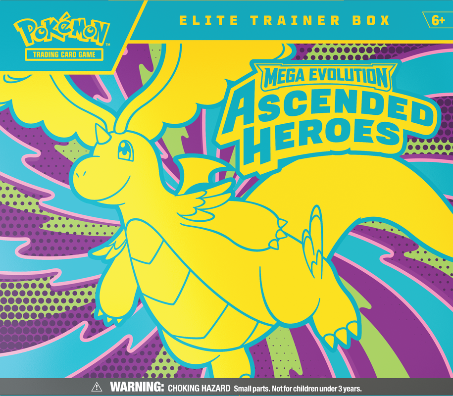 POKEMON ME2.5 ASCENDED HEROES ELITE TRAINER BOX (PRE-ORDER)