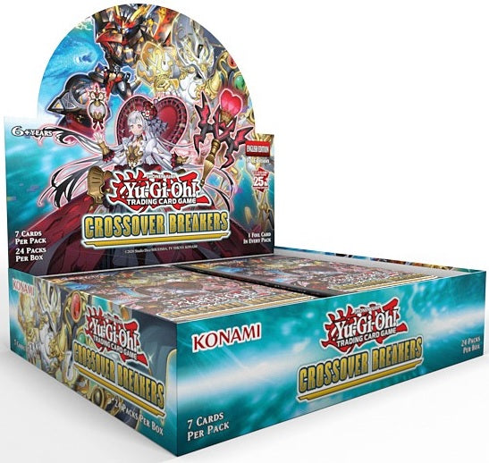 YGO CROSSOVER BREAKERS BOOSTER BOX YGO CROSSOVER BREAKERS BOOSTER BOX