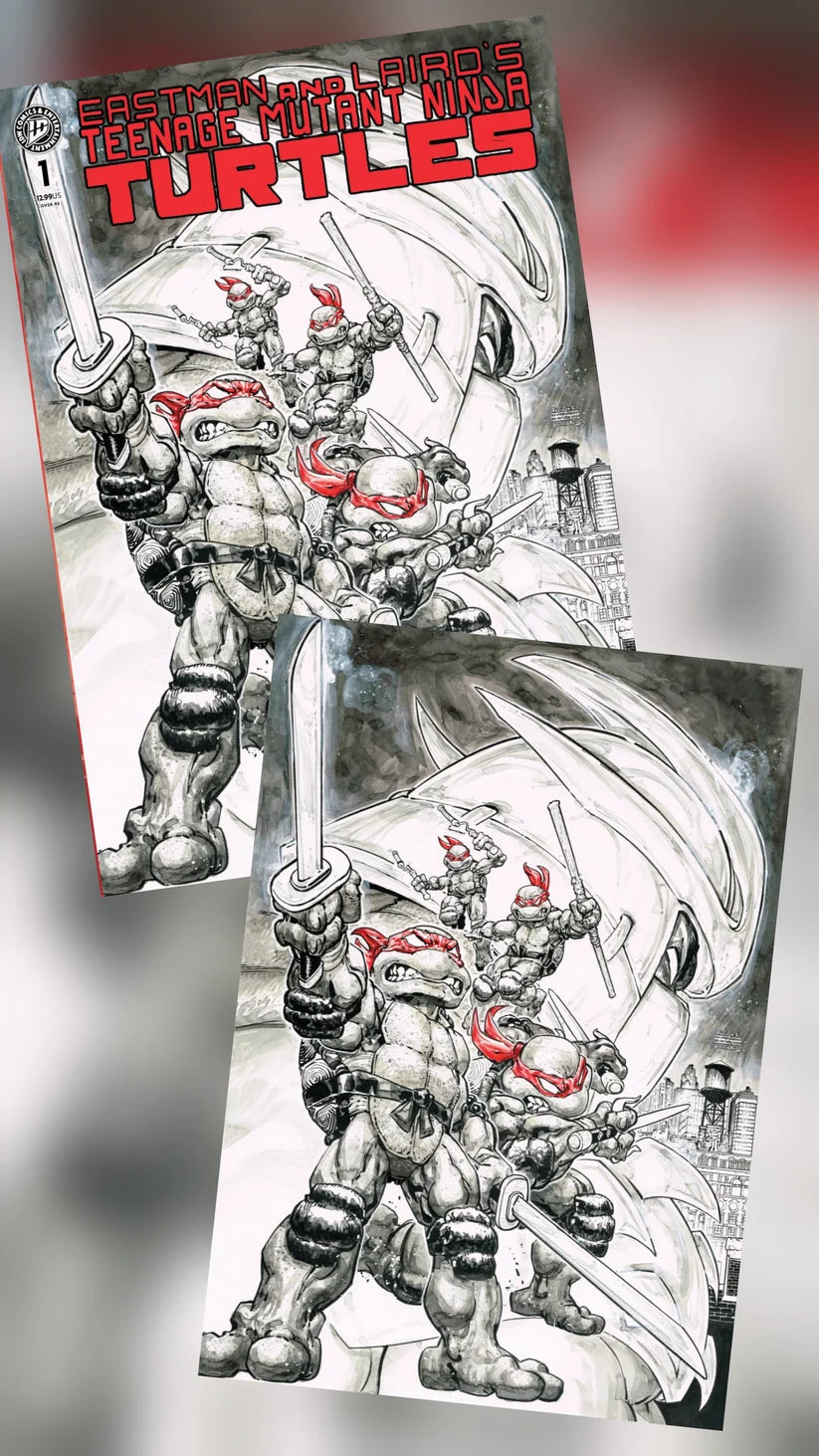 Teenage Mutant Ninja Turtles: Mirage Facsimile #1 Freddie Williams Exclusive Set (LTD to 600) (Pre Order)
