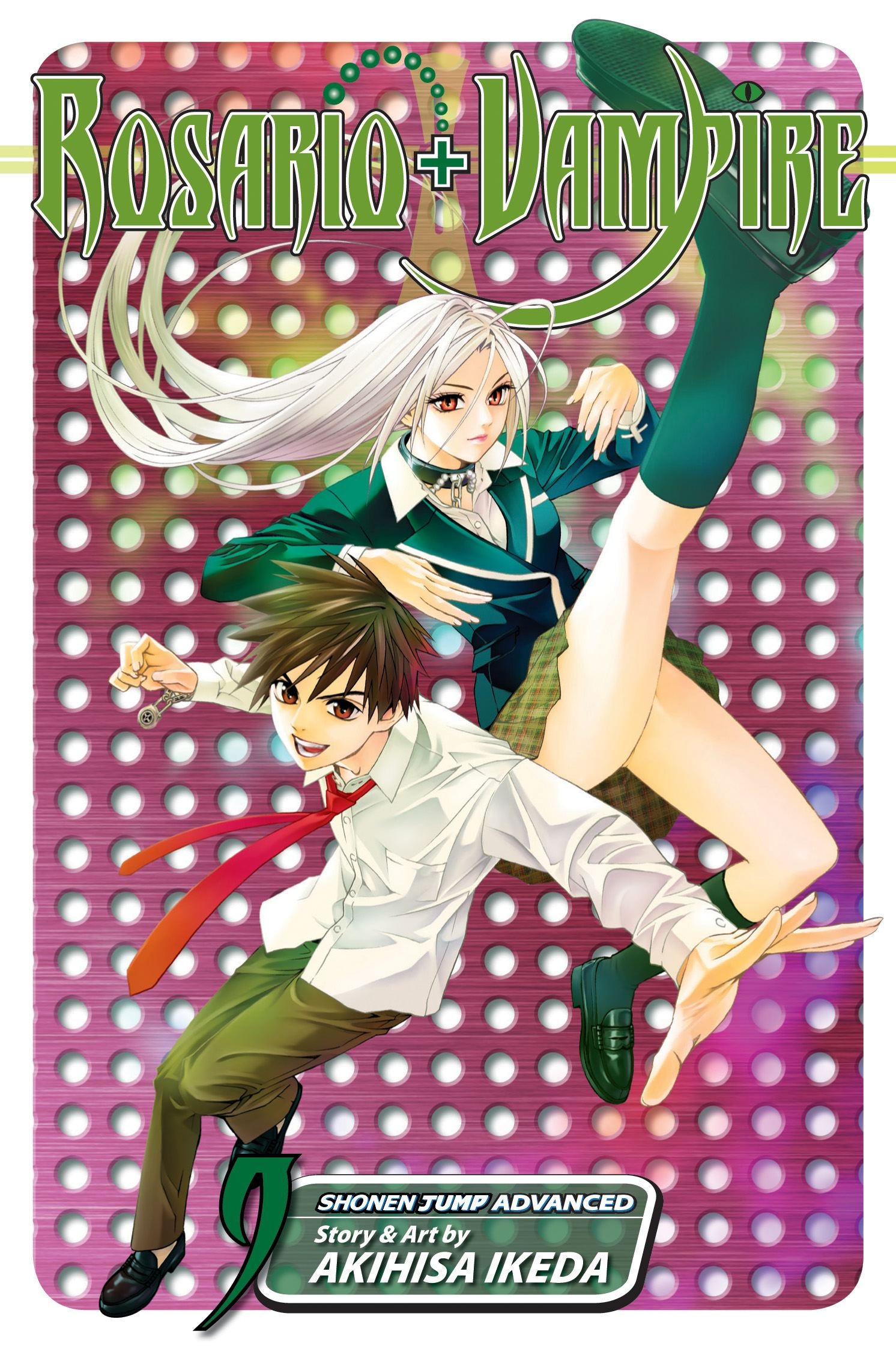 Rosario Vampire Manga Volume 09 (New Printing)