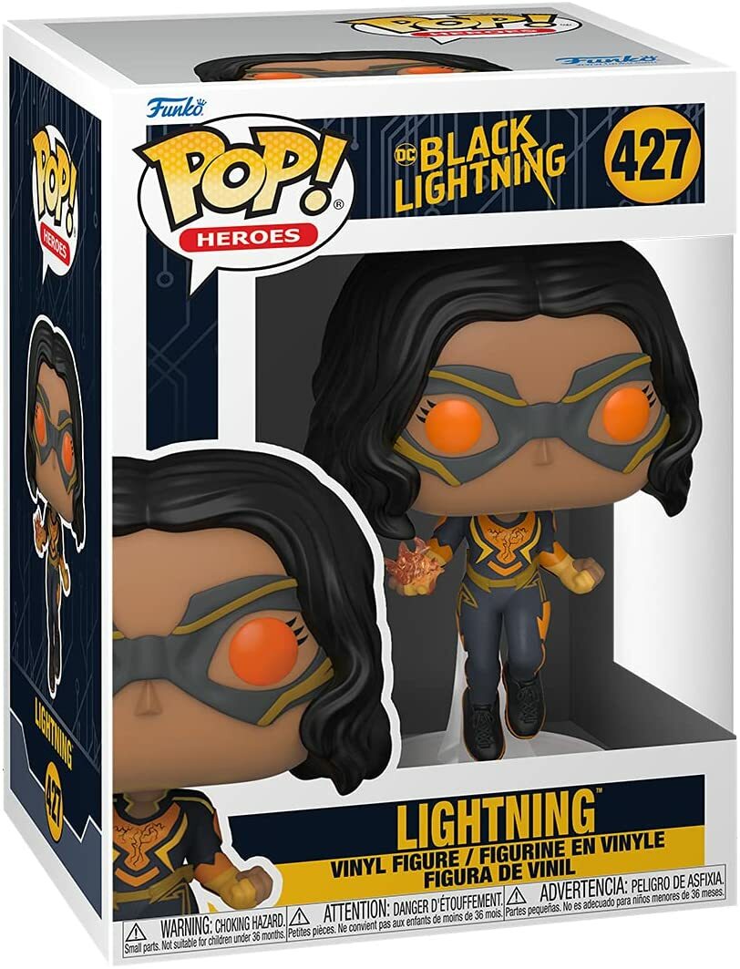 Pop! Heroes: DC Black Lightning Lightning Vinyl Figure