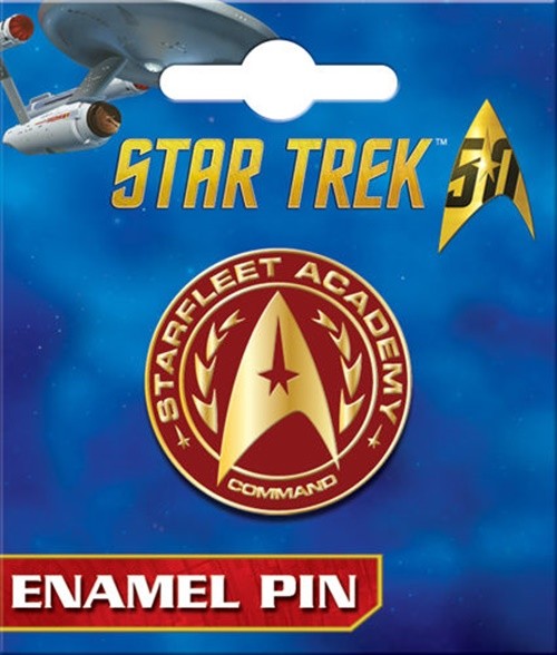 STAR TREK Starfleet Academy Command Enamel Pin