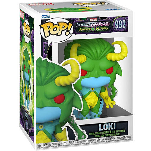 Pop! Marvel Mech Strike Monster Hunters Loki Vinyl Figure