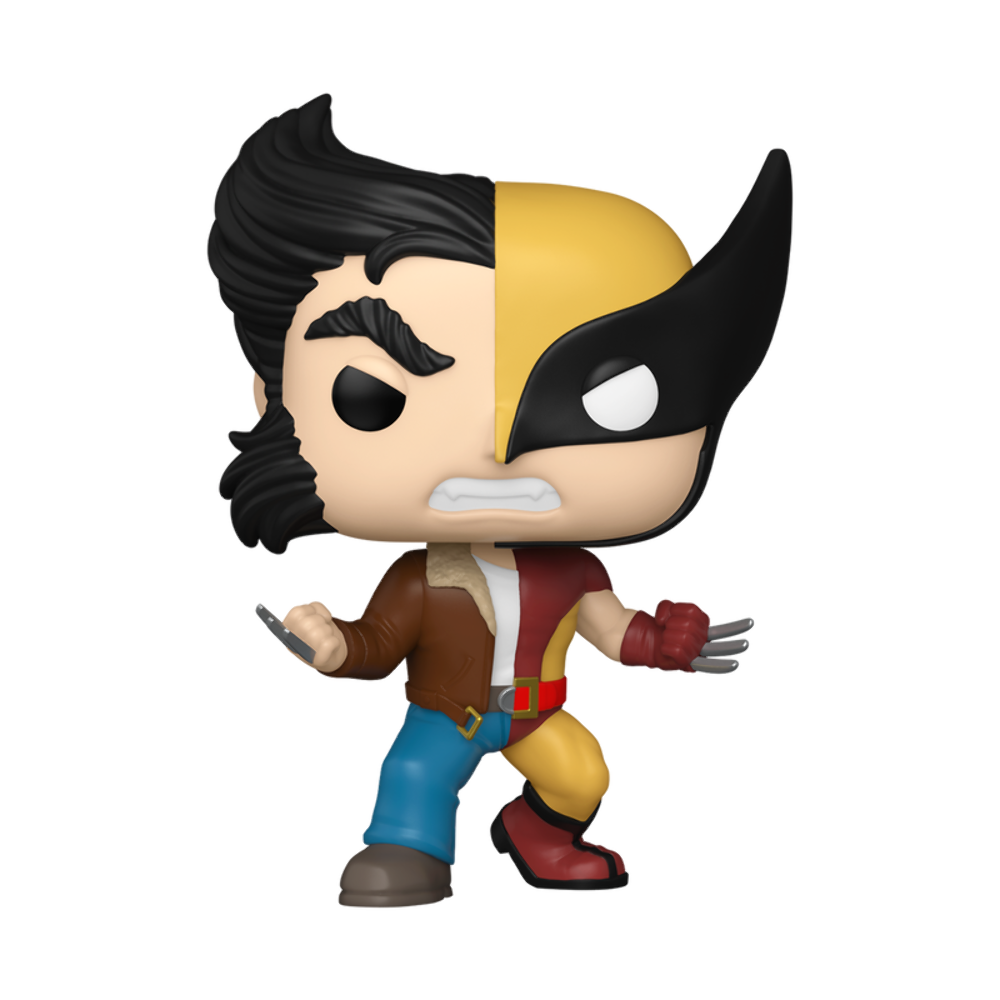 Pop! Marvel Split Logan/Wolverine Vinyl Figure