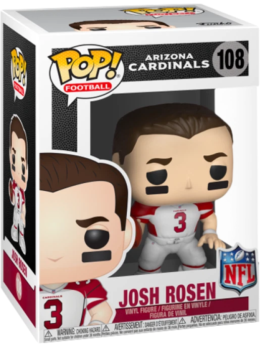 Pop! Football: NFL Arizona Cardinals Josh Rosen Vinyl Figure