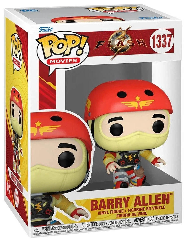 Pop! Movies: The Flash Barry Allen Prototype Suit Vinyl Figure