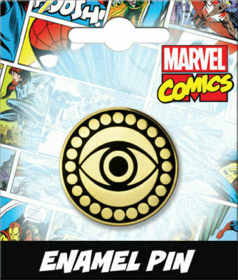 Marvel Eye of Agamotto Logo Enamel Pin