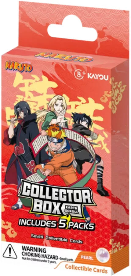 Naruto Smriti Collectible Cards: Earth Scroll Collector Box