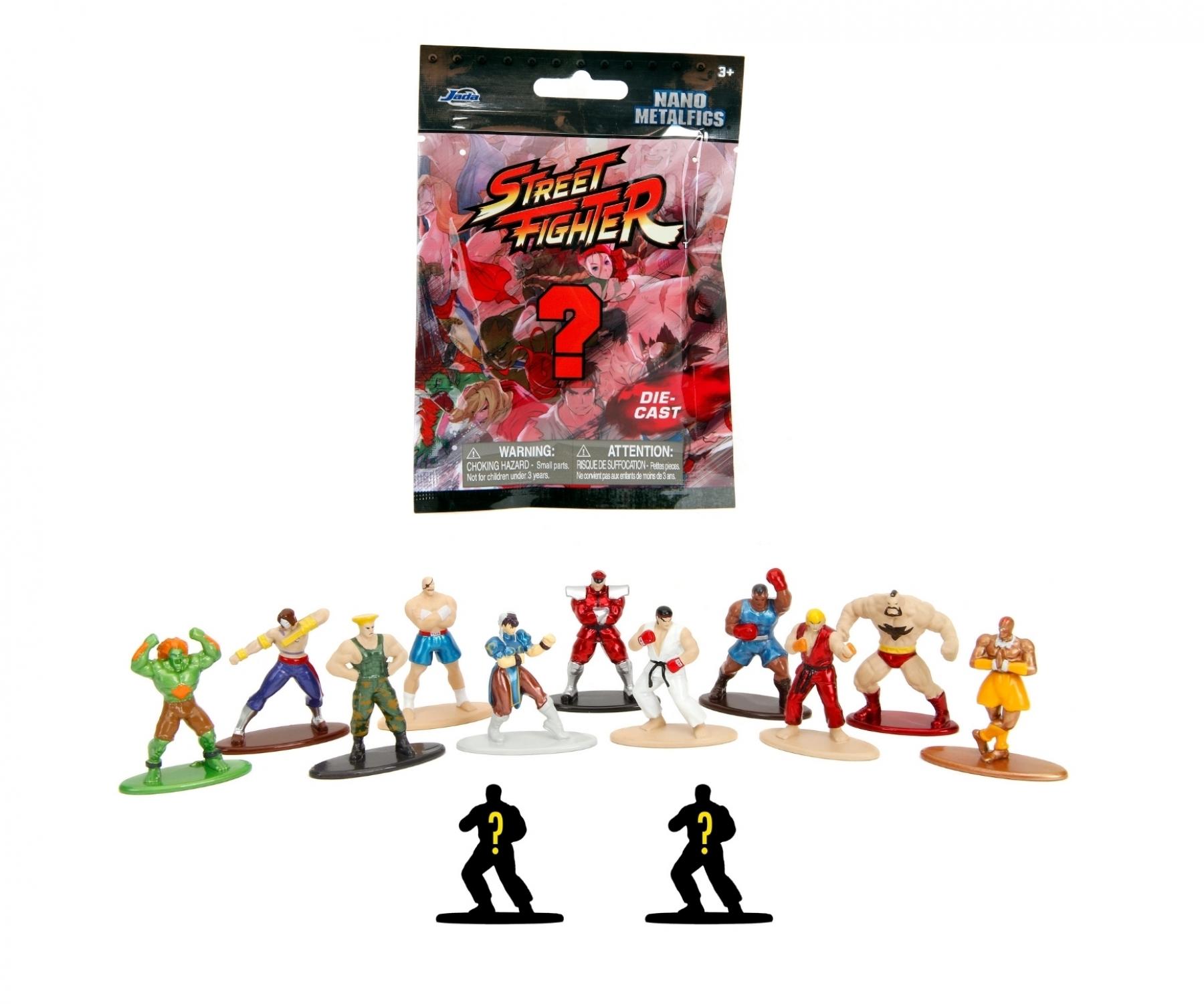jada yugioh card Jada Toys Metalfigs Nano Street Fighter Blind Bag
