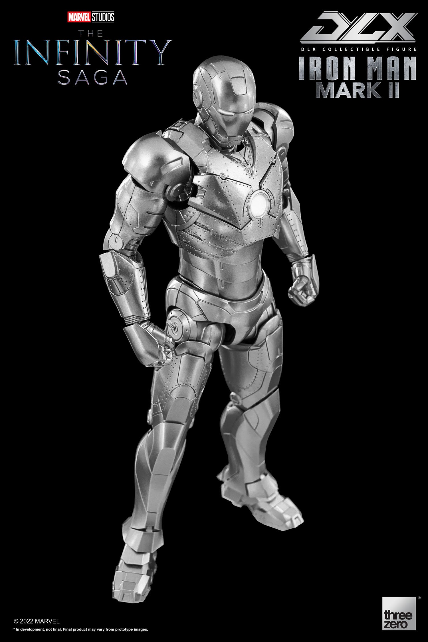Threezero - Marvel Infinity Saga Deluxe Iron Man Mark 2 Action Figure
