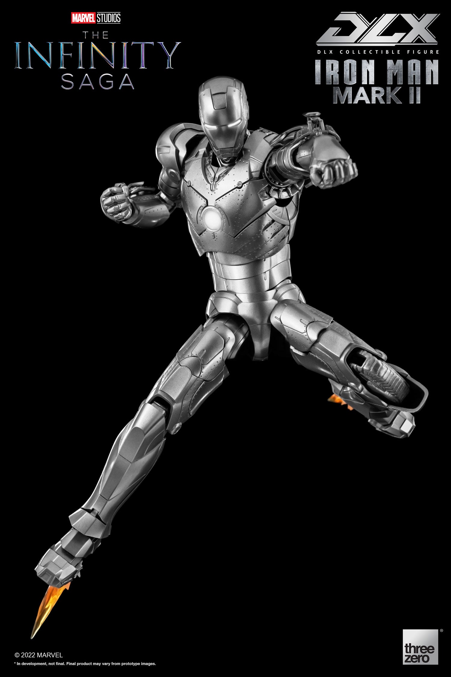 Threezero - Marvel Infinity Saga Deluxe Iron Man Mark 2 Action Figure
