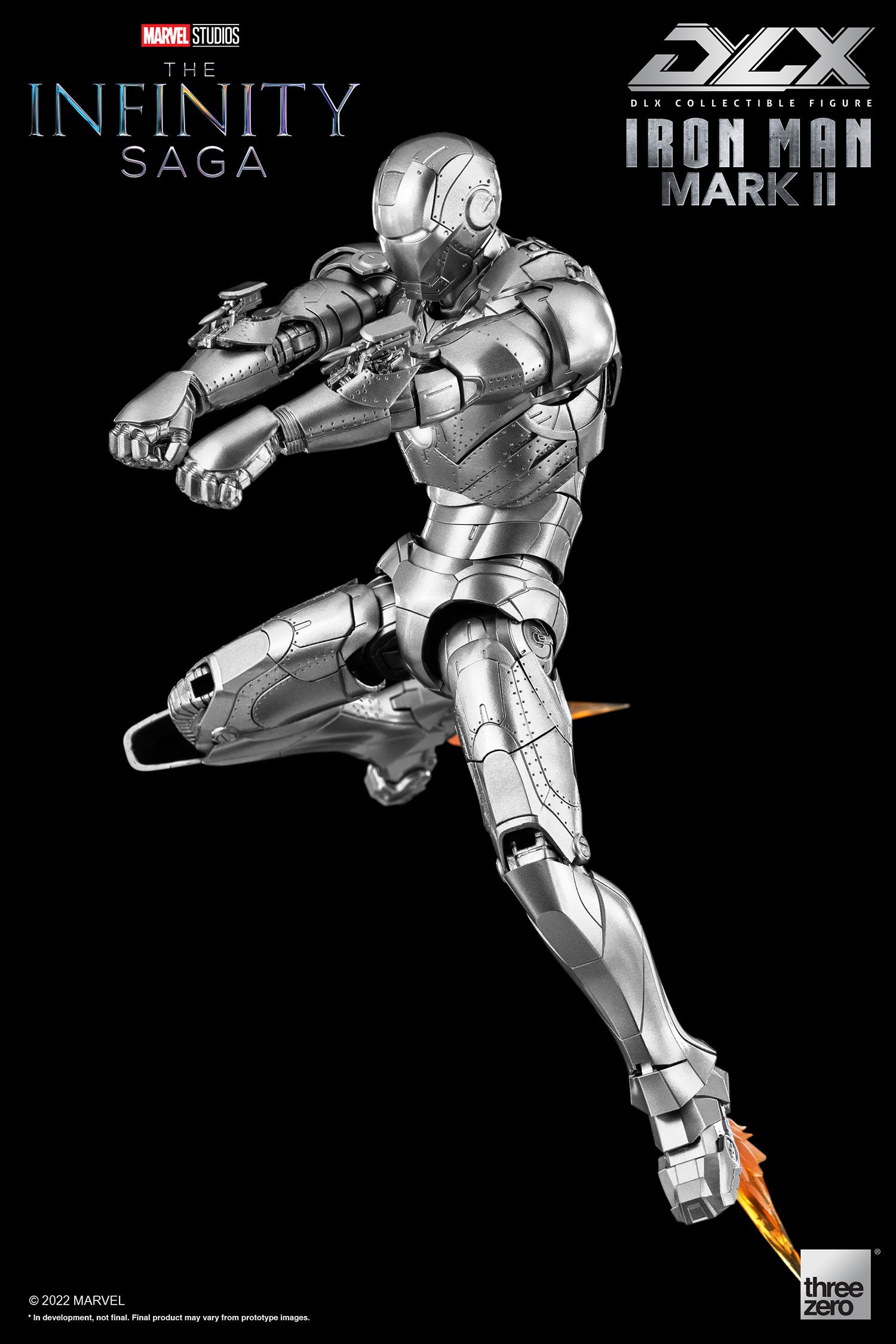 Threezero - Marvel Infinity Saga Deluxe Iron Man Mark 2 Action Figure
